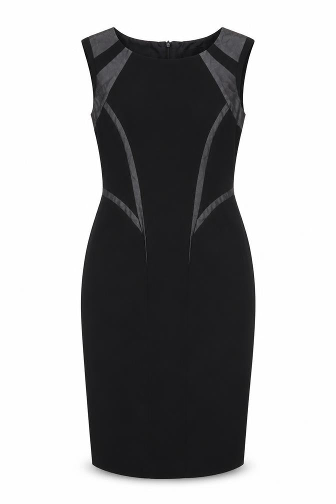Marks and Spencer Black Sheath Dress Size 8 Women