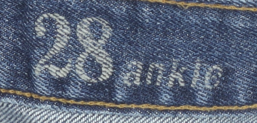 J.Crew Women’s Blue Ankle Jeans Size UK 12 Stretch Denim