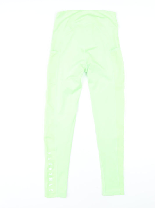 Gymshark Women's Green Leggings - Size S