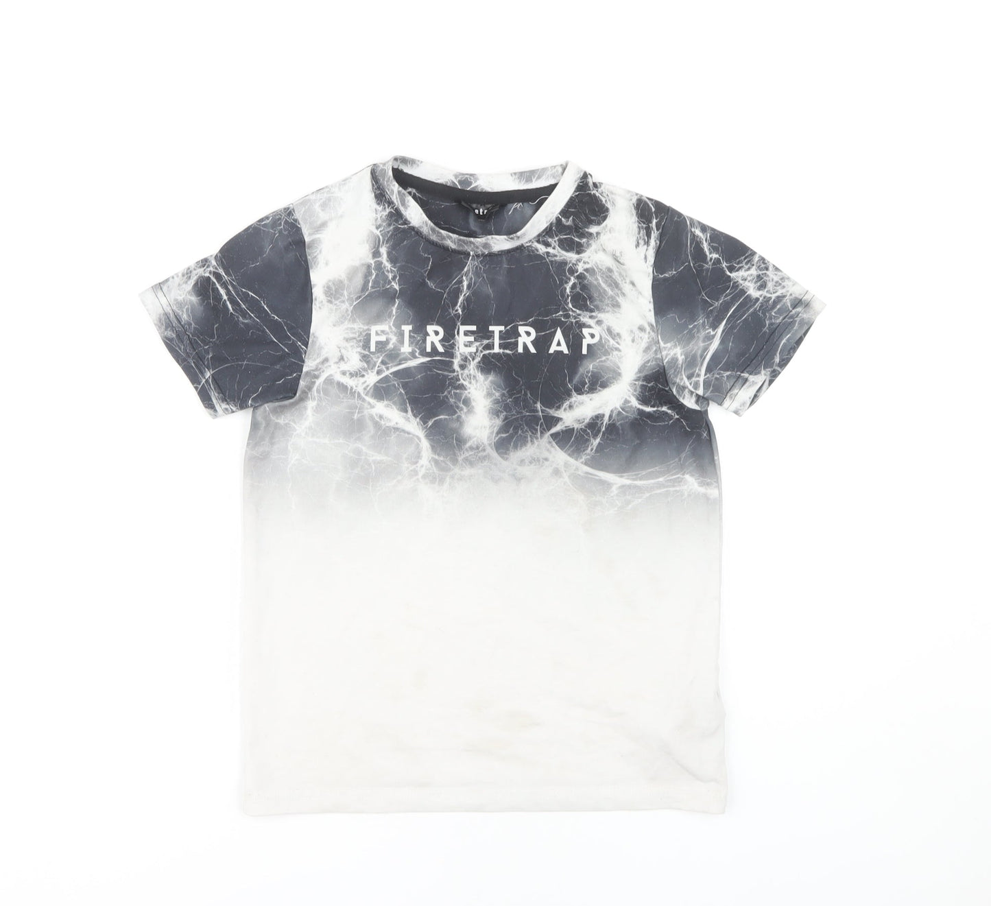 Firetrap Boys Grey Graphic Print T-Shirt 7-8 Years