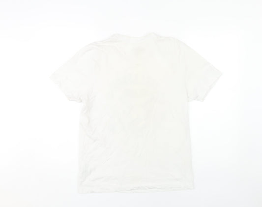 Netflix Stranger Things White T-Shirt M Unisex Casual
