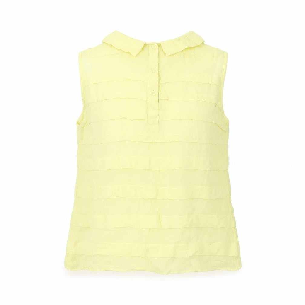 Womens UK Size 8 Whistles Yellow  Blouse