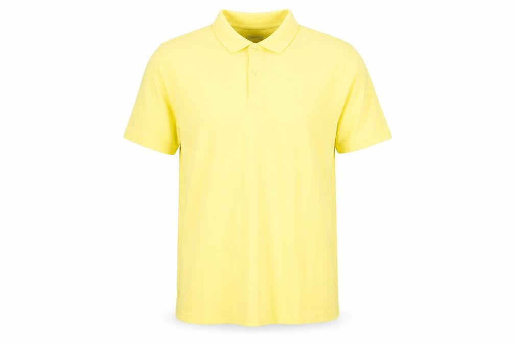 Premium by Jack & Jones Yellow Men's Polo Shirt M
