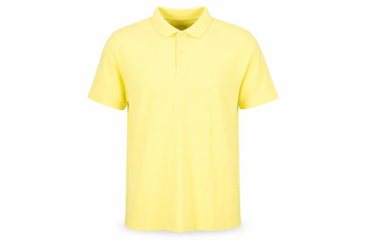 Premium by Jack & Jones Yellow Men's Polo Shirt M