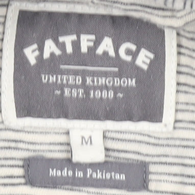 FatFace Men's Grey Hooded Henley M