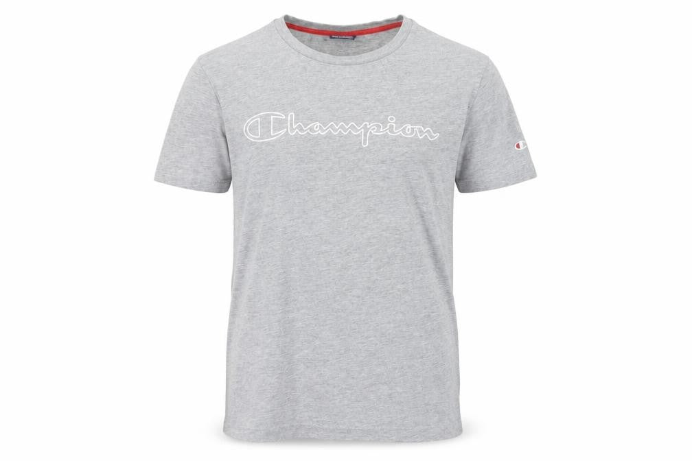 Mens UK Size S Champion Grey  Cotton Blend T-Shirt
