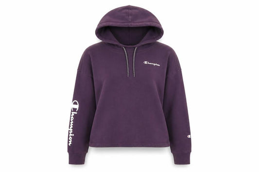 Womens UK XS Regular Champion Purple Pullover Hoodie