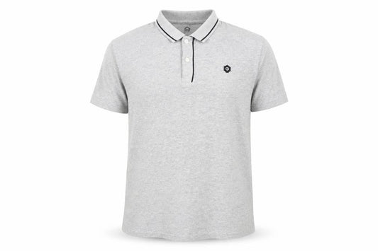 Jack & Jones Men's Grey XL Cotton Polo Shirt