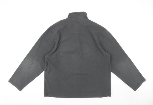 Regatta Men's Grey Fleece 1/2 Zip Outdoor Sweatshirt L