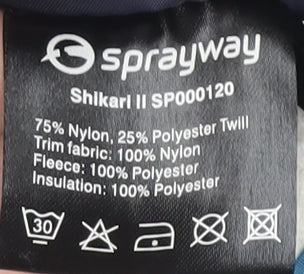 Sprayway Women's Blue Parka Jacket Size 10 S