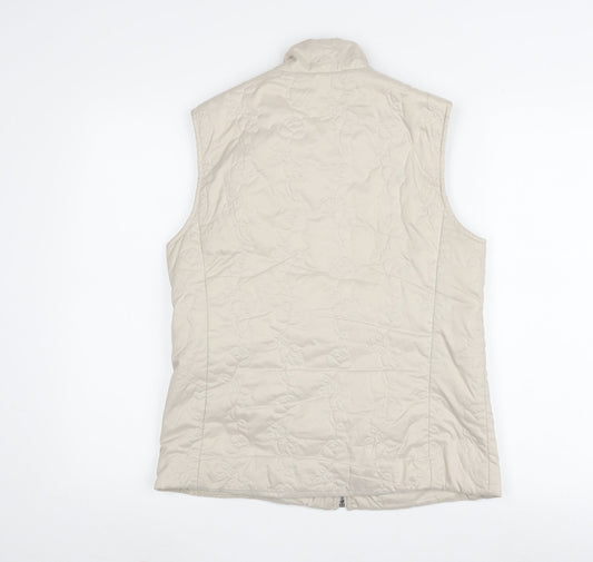 Dash Women's Beige Waistcoat Size 12 Classic Style