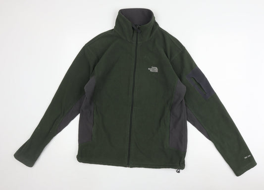 The North Face Men's Green S Basic Full Zip Jacket
