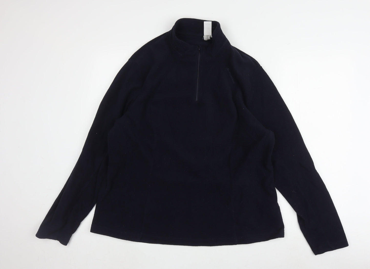 Decathlon Men's Black 2XL Fleece Sweatshirt
