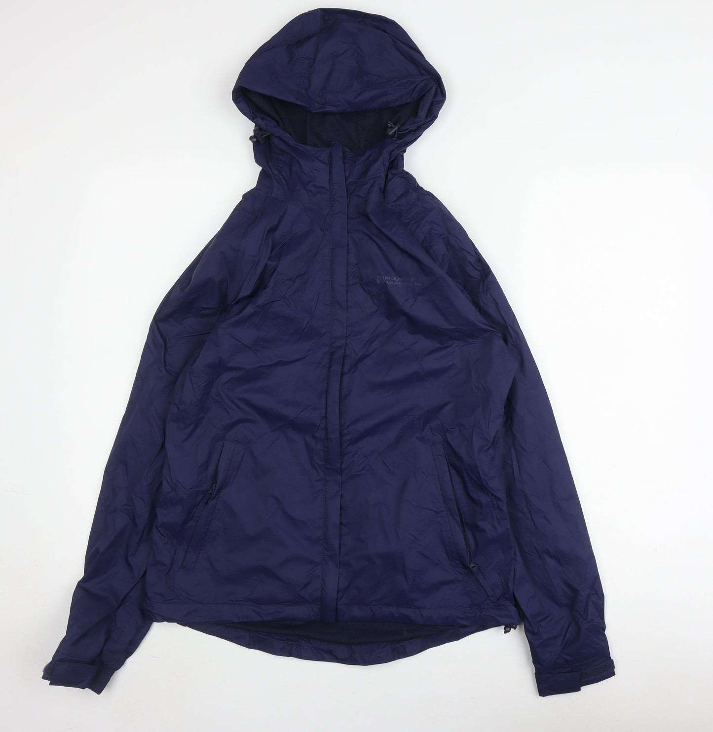 Mountain Warehouse Women's Blue Anorak Jacket, UK 10, Waterproof