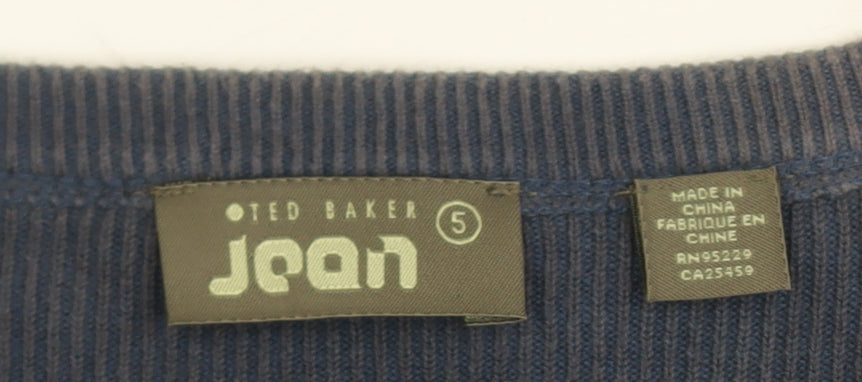 Ted Baker Men's Blue Pullover Jumper, Size L