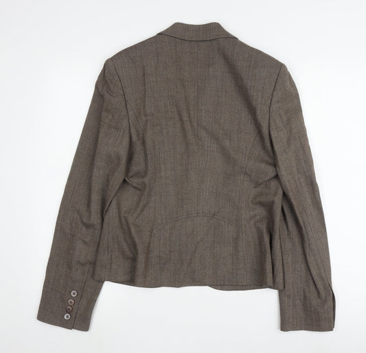 Austin Reed Women's Brown Blazer, Size 12, Workwear