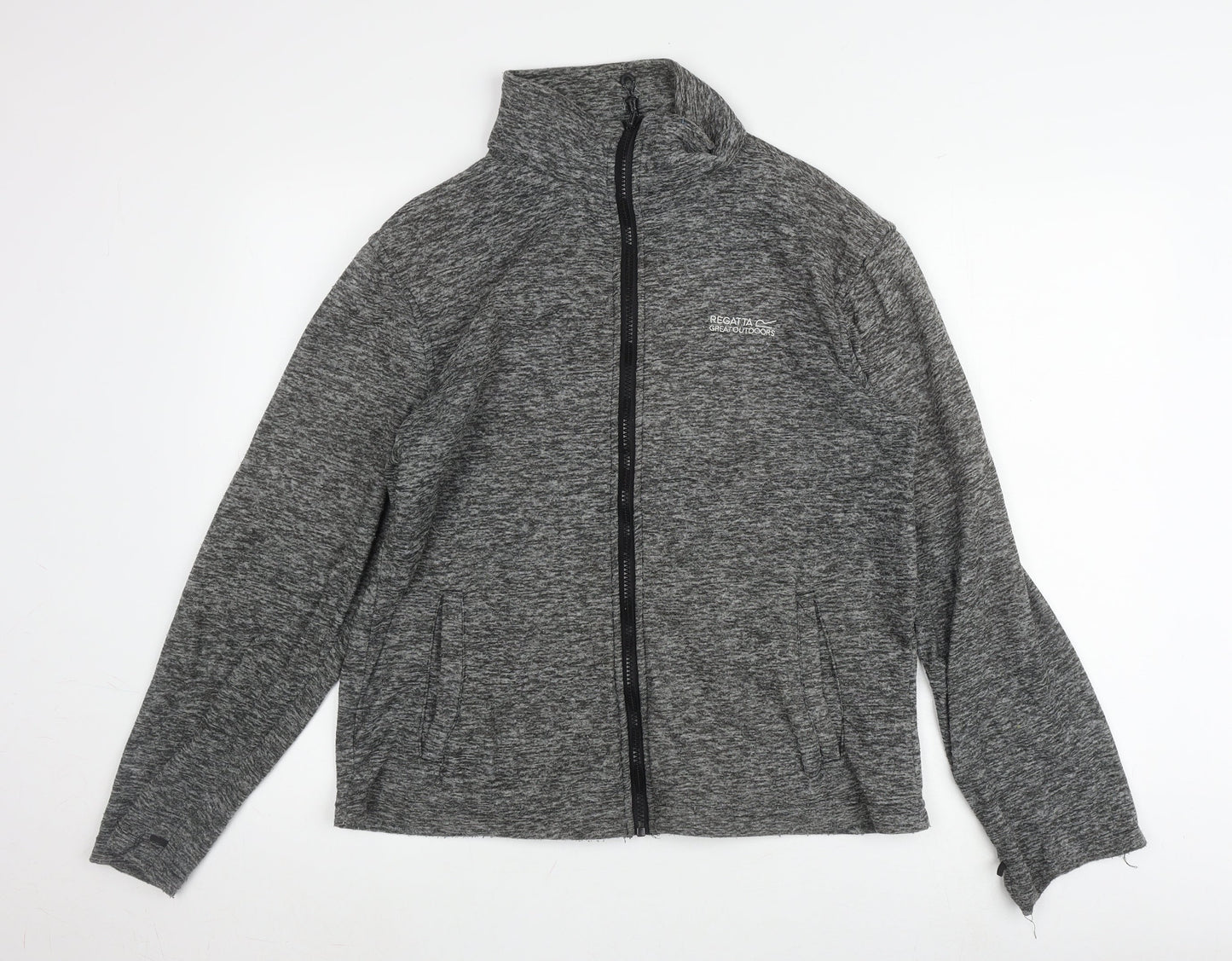 Regatta Men's Grey Full Zip Hoodie M