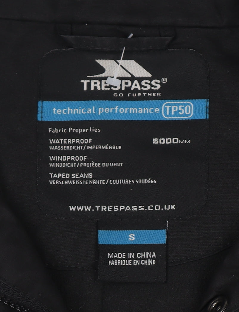 Trespass Women's Black Windbreaker Jacket Size S