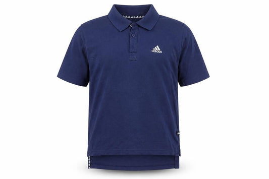 Adidas Men's Blue Polo Shirt Size S - Classic Sporty Style