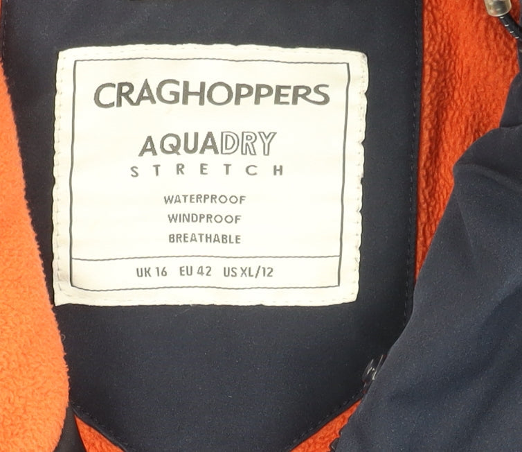 Craghoppers Women's Blue 3-in-1 Jacket Size 16