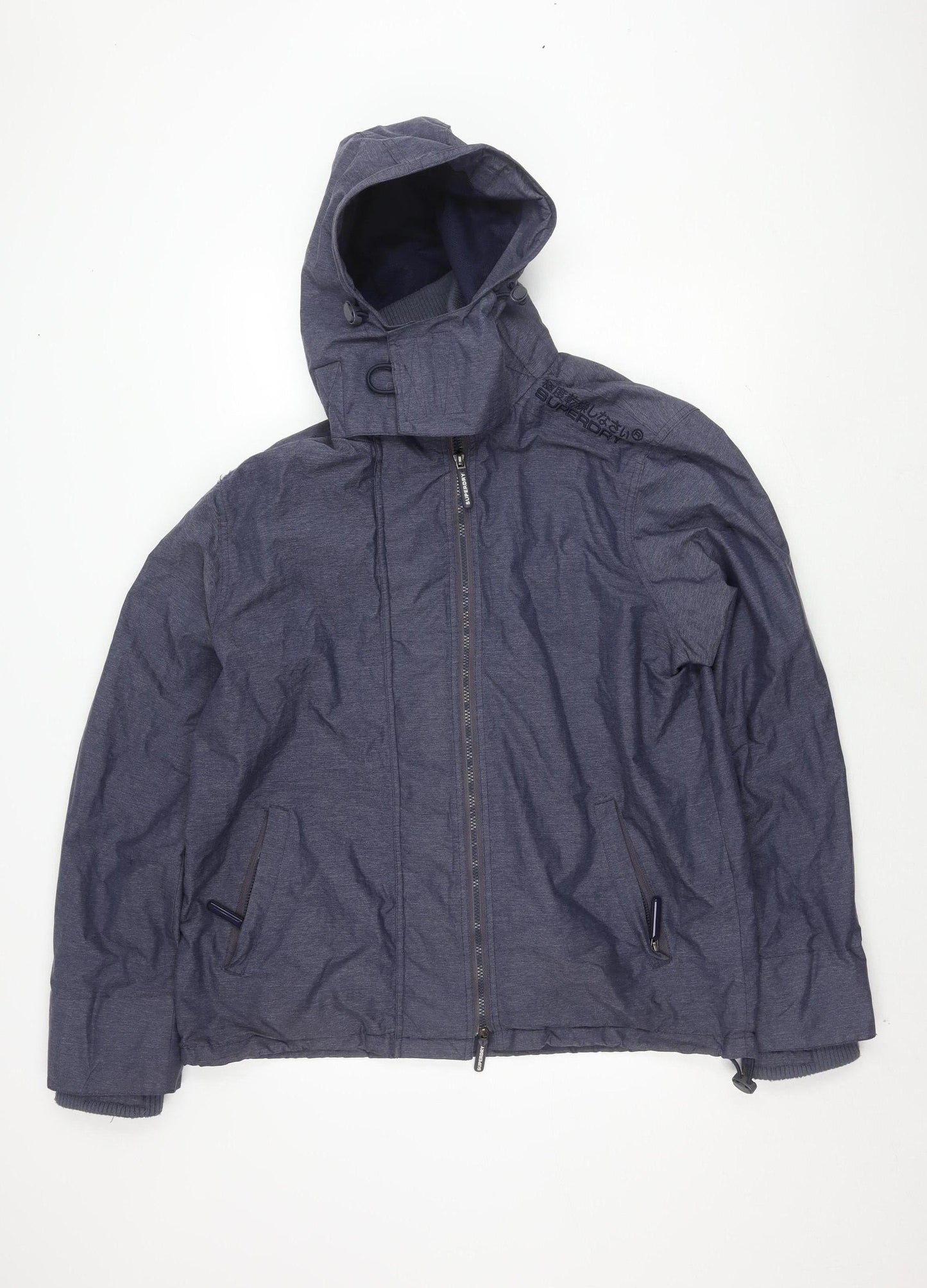 Superdry Men's Blue 2XL Windbreaker Jacket
