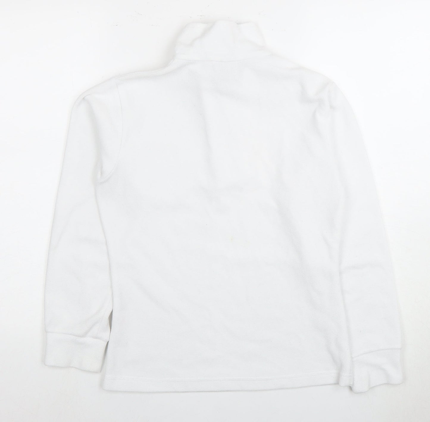 Trespass Unisex White XS 1/2 Zip Sweatshirt