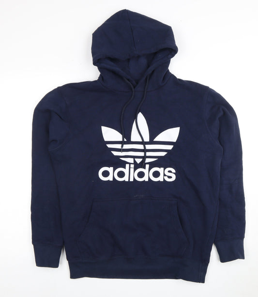 Adidas Men’s Blue Medium Pullover Hoodie