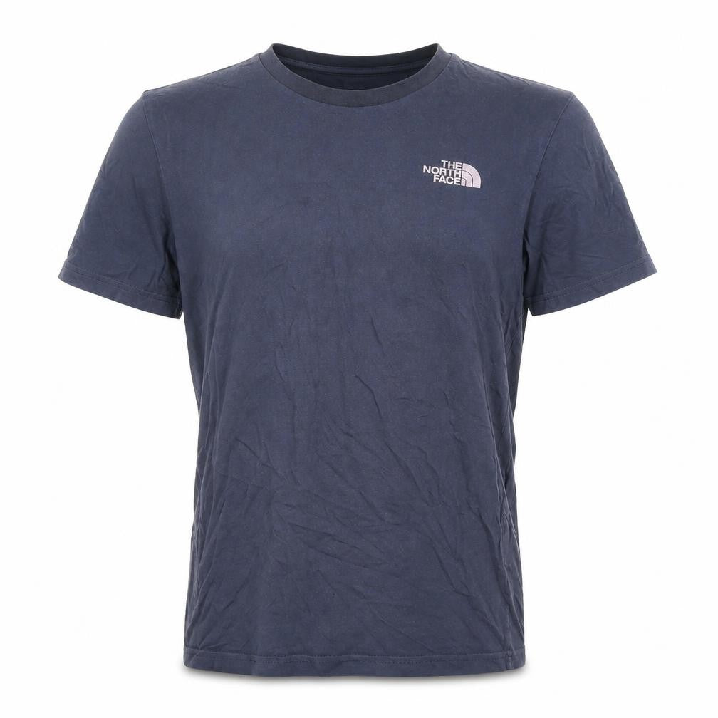 Mens UK Size S The North Face Blue  Cotton T-Shirt
