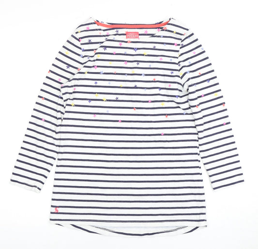 Joules Women's Multicoloured Long Sleeve T-Shirt, Size 12