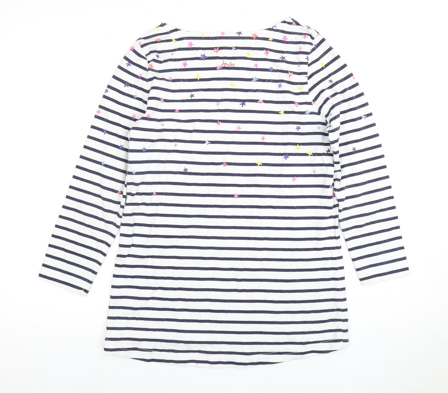 Joules Women's Multicoloured Long Sleeve T-Shirt, Size 12