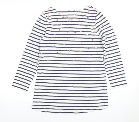 Joules Women's Multicoloured Long Sleeve T-Shirt, Size 12