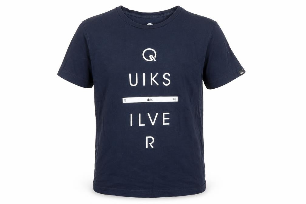 Quiksilver Boys Blue Graphic T-Shirt 8 Years