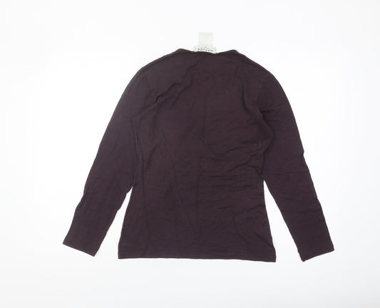 Jaeger Women's Purple Long Sleeve T-Shirt S