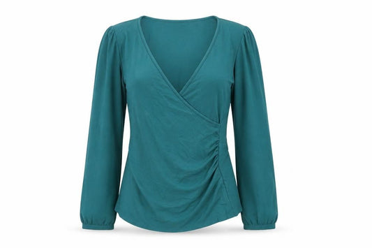 Womens UK Size 8 Boden Green Viscose Blend Blouse