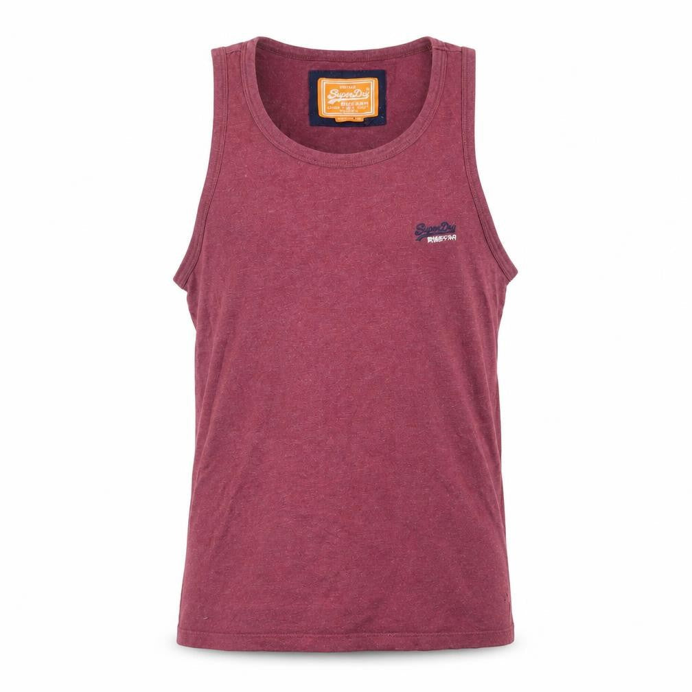 Mens UK Size S Superdry Red  Cotton T-Shirt