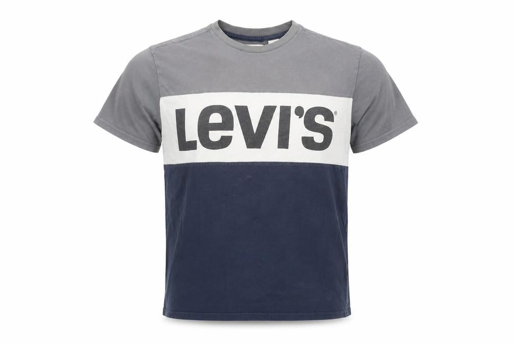 Mens UK Size M Levi's Grey  Cotton T-Shirt