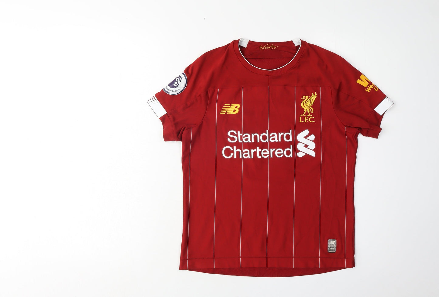 New Balance Boys Red Football Jersey Size 9 Years