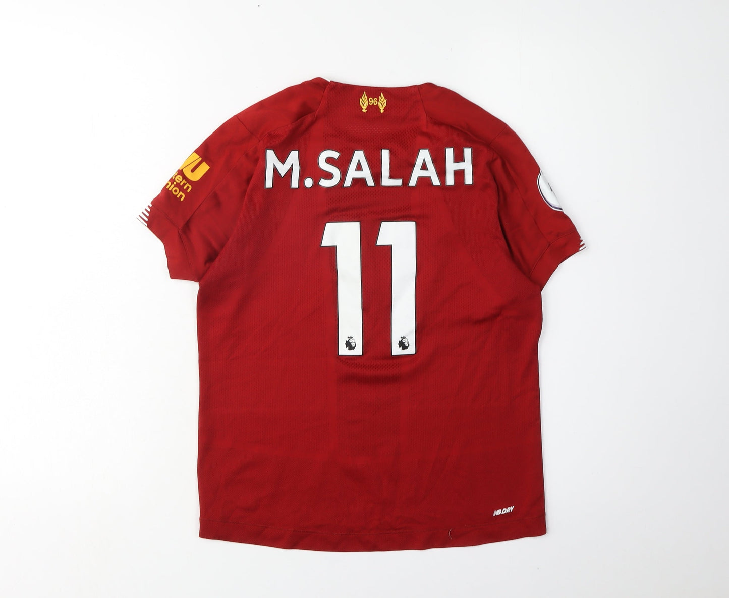 New Balance Boys Red Football Jersey Size 9 Years
