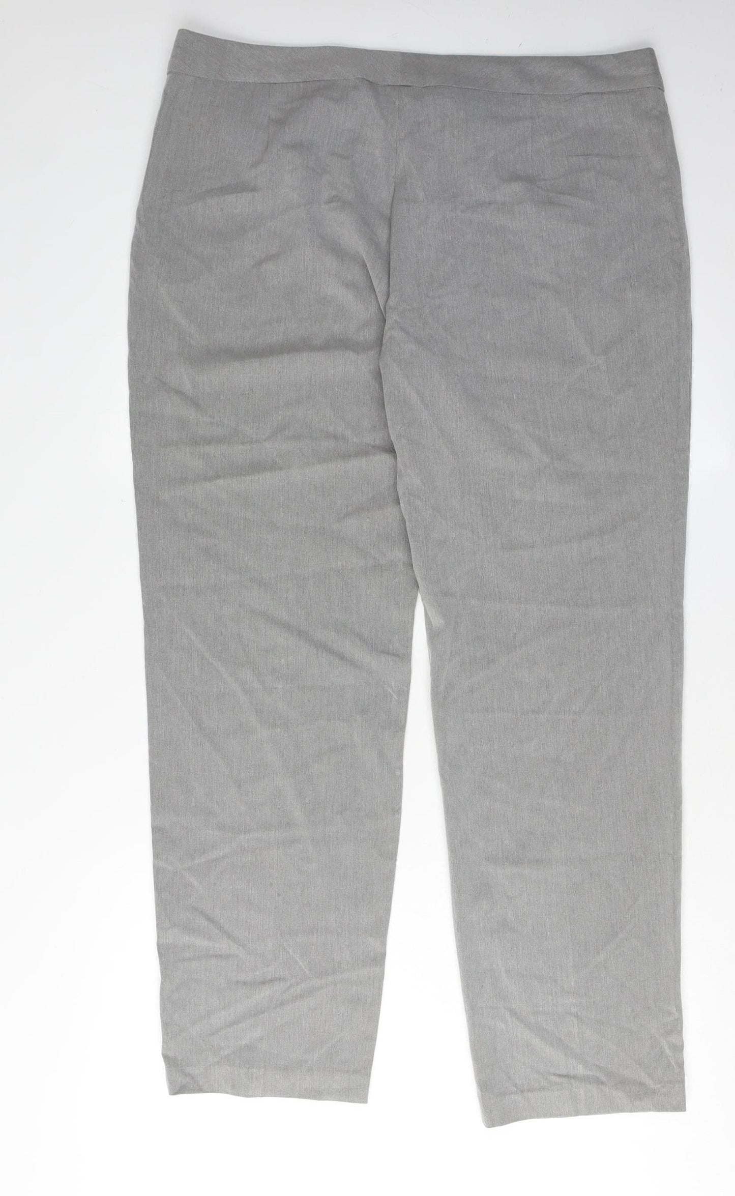 Marks and Spencer Women's Grey Trousers Size 16