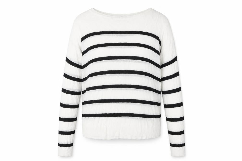 Marks and Spencer Women's M Striped Pullover Jumper