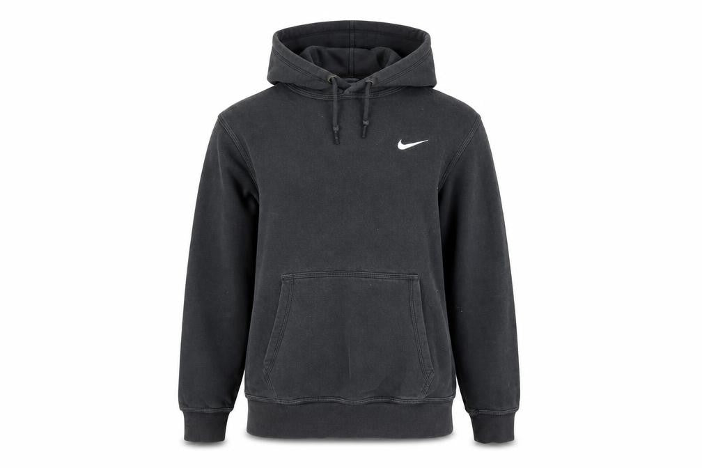 Mens UK M Regular Nike Black Pullover Hoodie