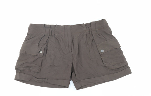 Michael Kors Women's Brown Cargo Shorts Size 6