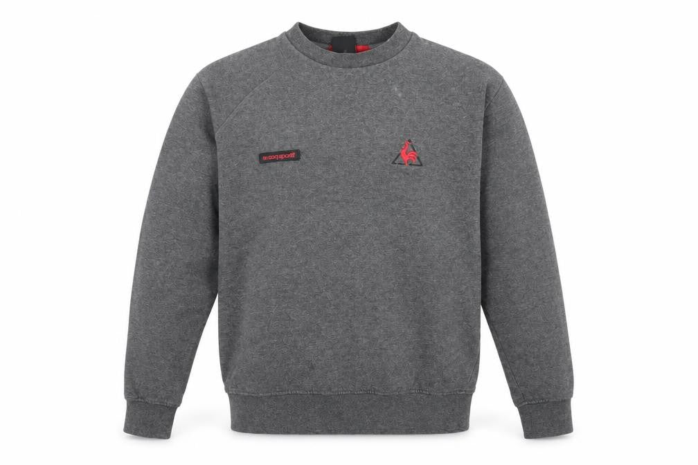 Mens UK S  le coq sportif Grey Pullover Sweatshirt