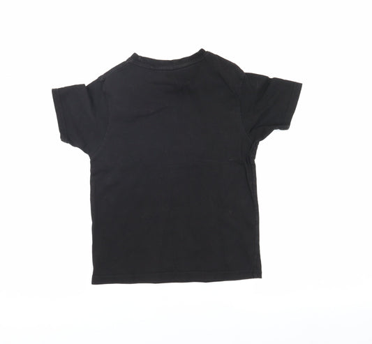 McKenzie Boys Black T-Shirt 8-10 Years Casual Crew Neck