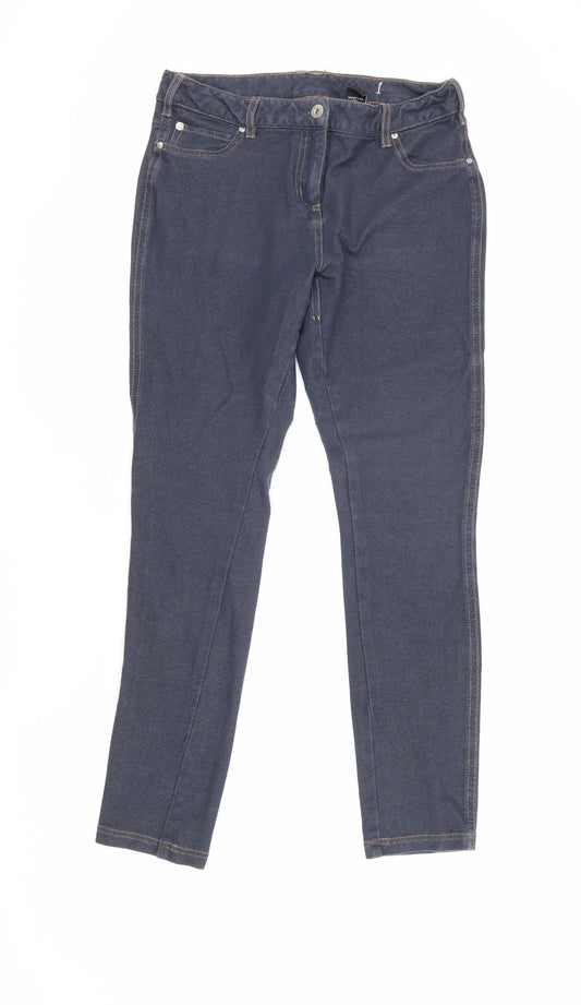 Regatta Women's Blue Straight-Leg Jeans Size 12