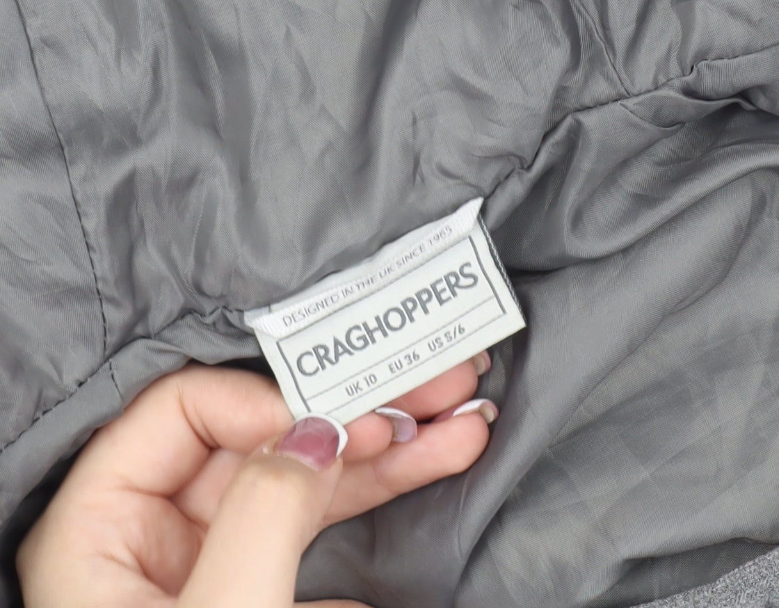 Craghoppers Women's Grey Puffer Jacket Size 10