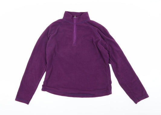 Peter Storm Women's Purple Fleece Sweatshirt Size 16