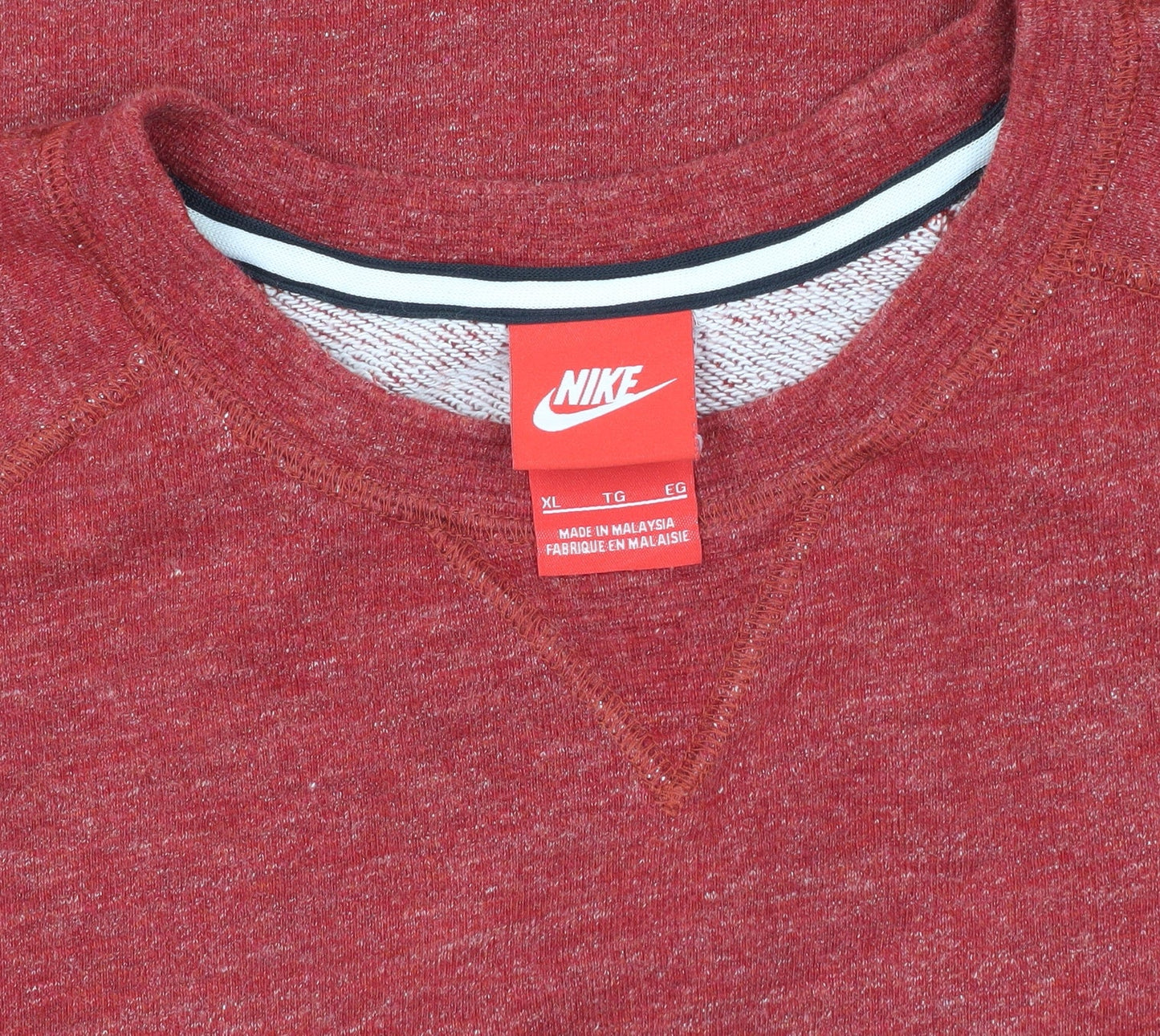 Nike Men's Red XL Pullover Sweatshirt