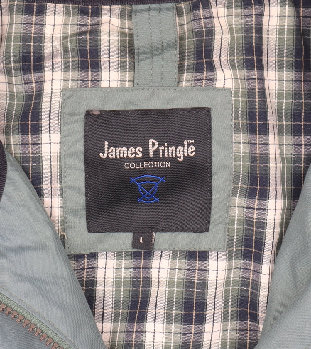 James Pringle Men's Green Basic Jacket, Size L