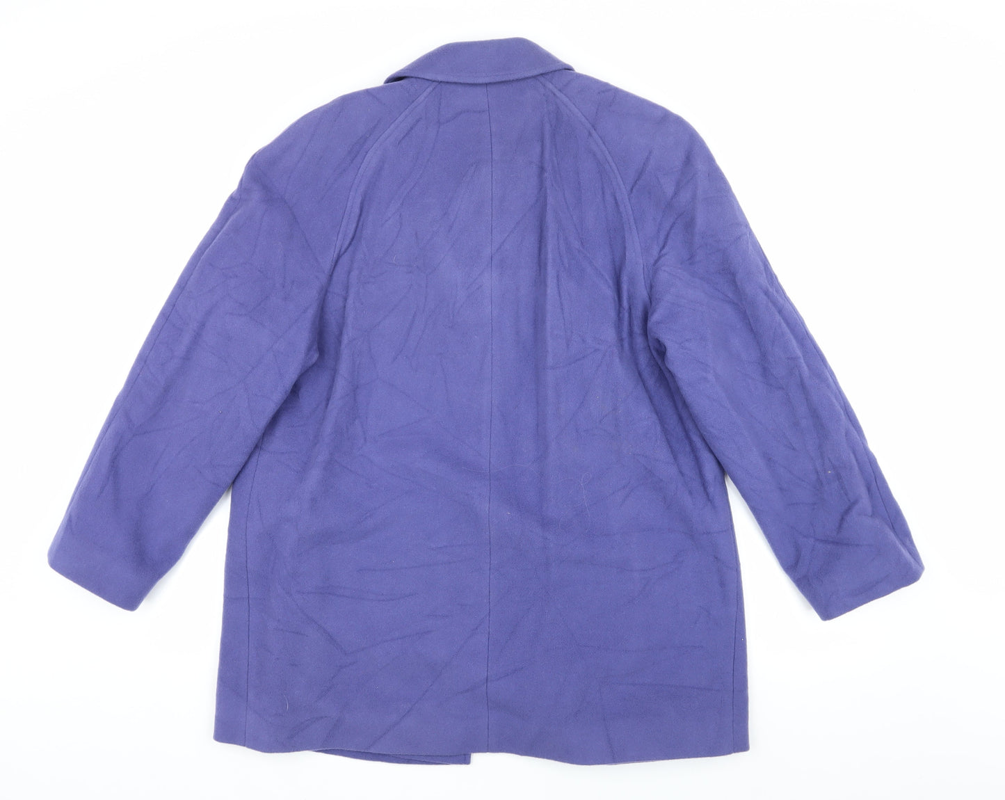Eastex Women's Purple Wool Coat Size 14